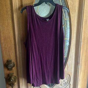 Soft purple tank